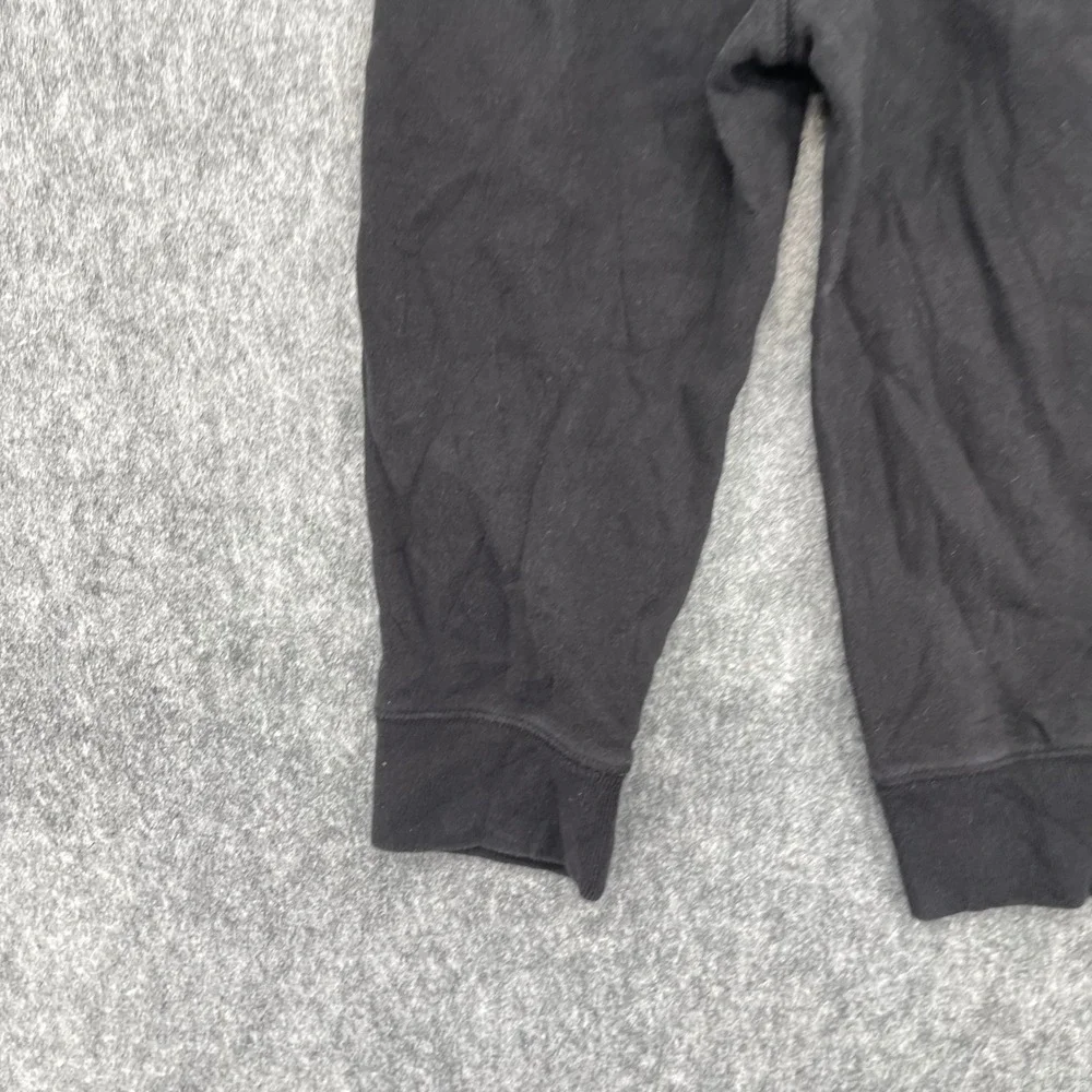 Gap Sweatpants Kids  XS Jogger Bundle Gray Black Fleece 2 Pack